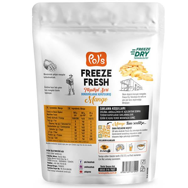 Pol's Freeze Dried Mango 20g