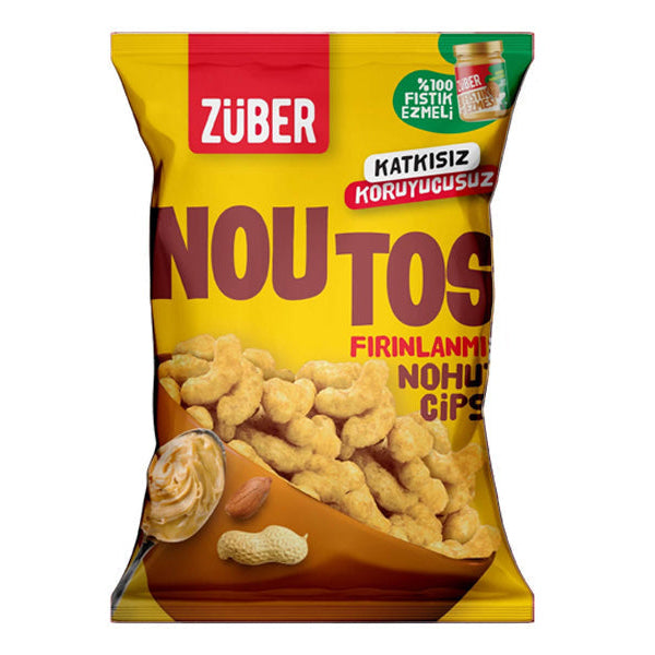 Zuber Baked Chickpea Chips Peanut Butter 55g – LeMed