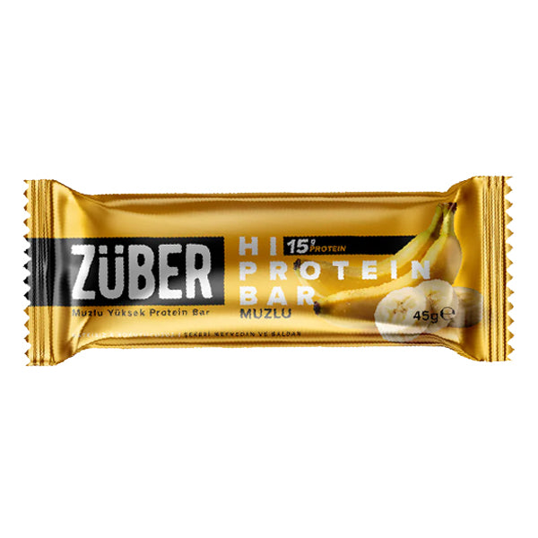 Zuber High Protein Bar Banana 45g