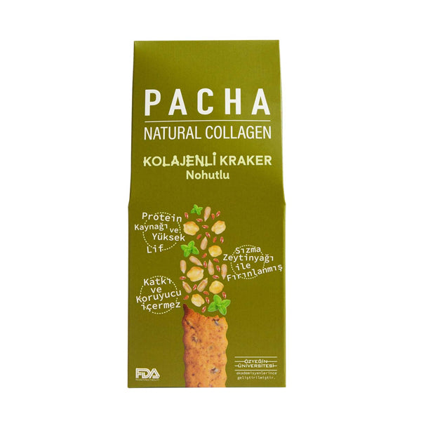 Pacha Natural Collagen Chickpea Collagen Cracker 50g