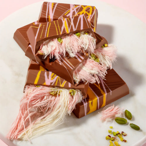 Beyoglu Angel Hair Milk Chocolate with Pistachio 170g