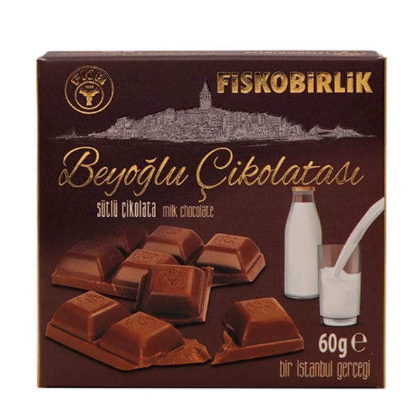 Fiskobirlik Beyoglu Milk Chocolate 65g