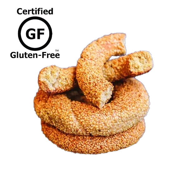 Siyez Evi Frozen Gluten Free Buckwheat Flour Simit With Sesame 2pcs