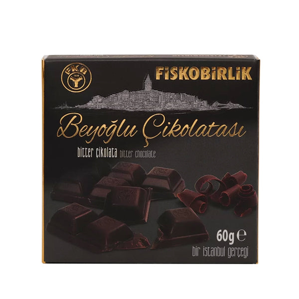 Fiskobirlik Beyoglu Dark Chocolate 60g