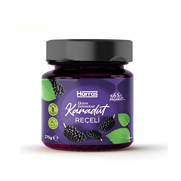 Harras 65% Black Mulberry Jam 275g