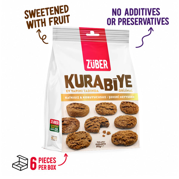 Zuber Original Oatmeal Cookies 80g