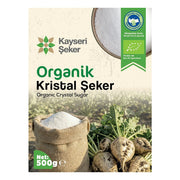 Kayseri Seker Organic Crystal Sugar 500g