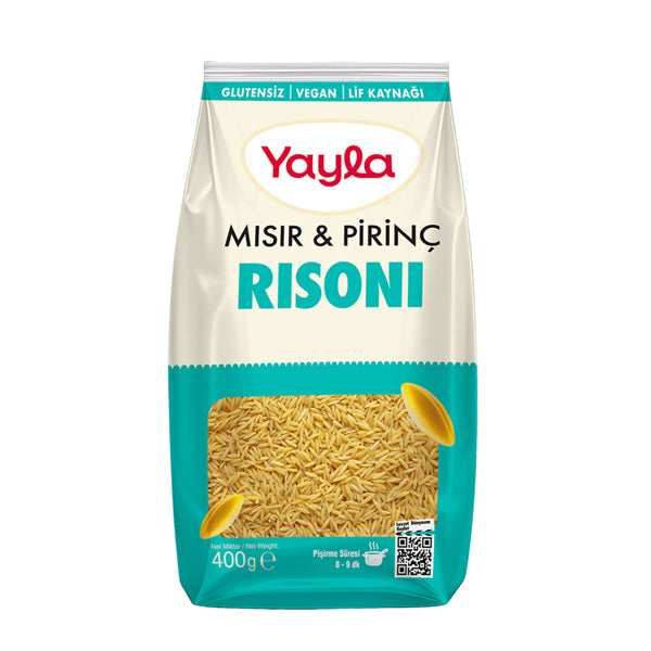 Yayla Corn & Rice Risoni Pasta 400g