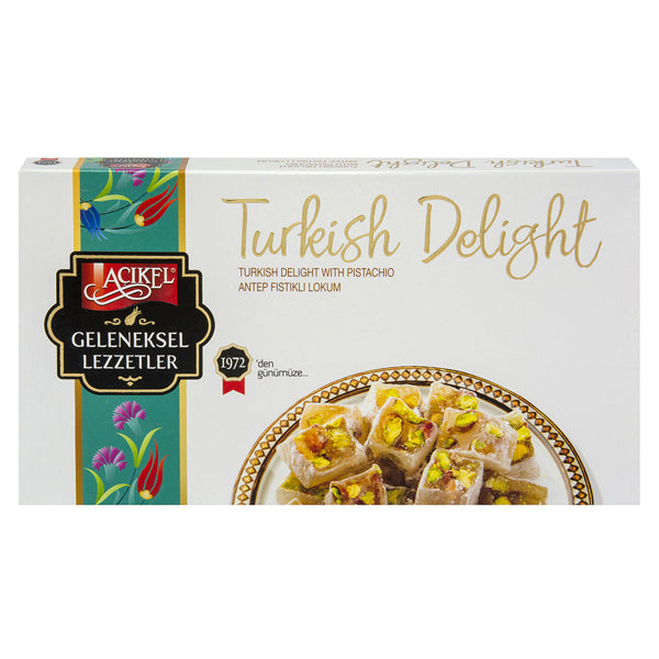 Acikel Pistachio Turkish Delight (Lokum) 275g