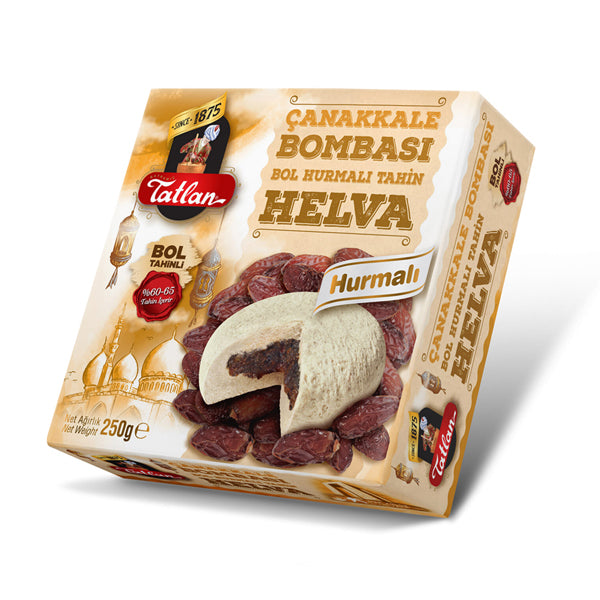 Tatlan Canakkale Dates Bomb Halva 250g