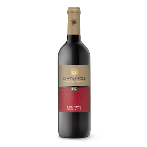 Costa al Sole - Primitivo del Salento ORGANIC IGT 2023