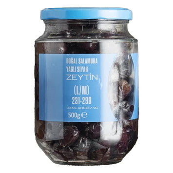 Harras Salamura Black Olives 500g