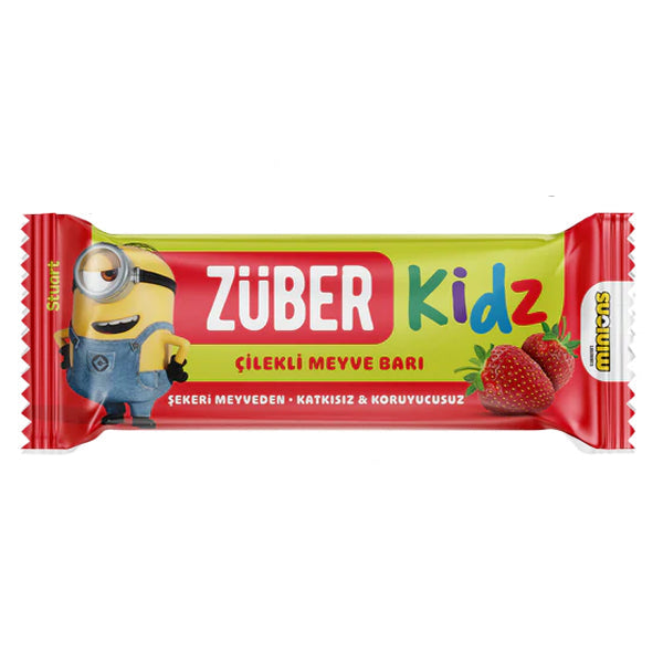 Zuber Kids Strawberry Fruit Bar 25g — LeMed