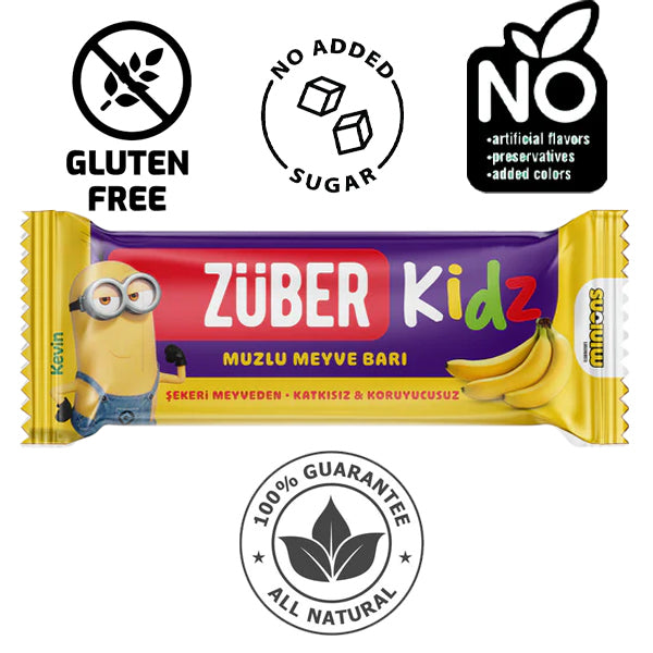 Zuber Kids Fruit Bar Banana 25g
