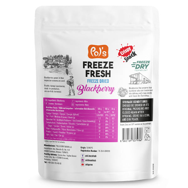 Pol's Freeze Dried Blackberry 20g