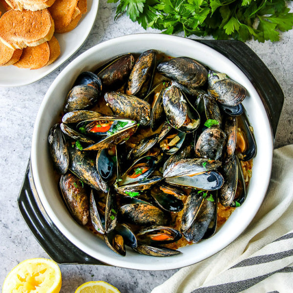 St Andrews Frozen Mussels In Butter & Garlic Sauce 500g