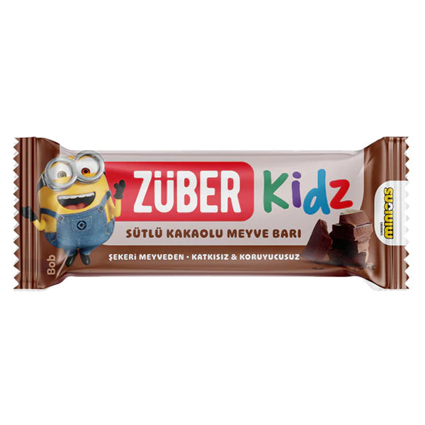 Zuber Kids Fruit Bar With Milk Chocolate 25g – LeMed