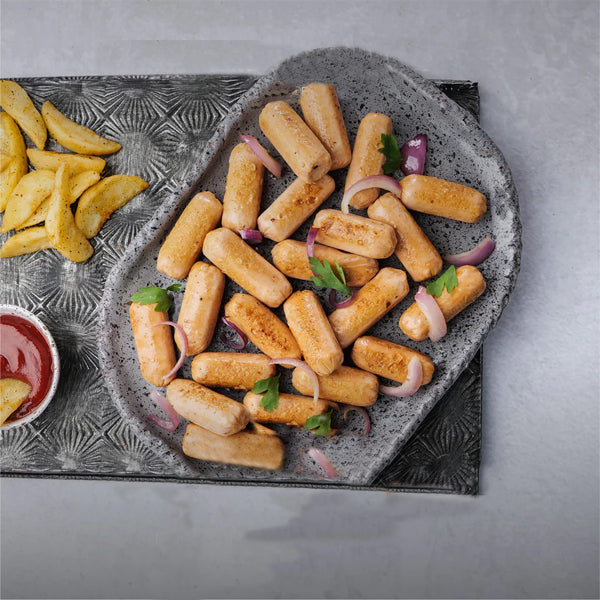Foppen Frozen Poached Salmon Sausage 1kg