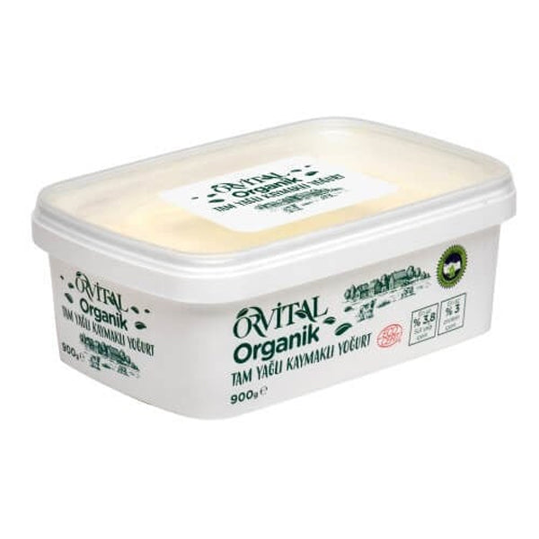 Orvital Organic Full Fat Creamy Yogurt 900g