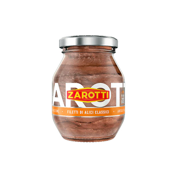 Zarotti Italian Anchovy Fillets in Olive Oil 140g
