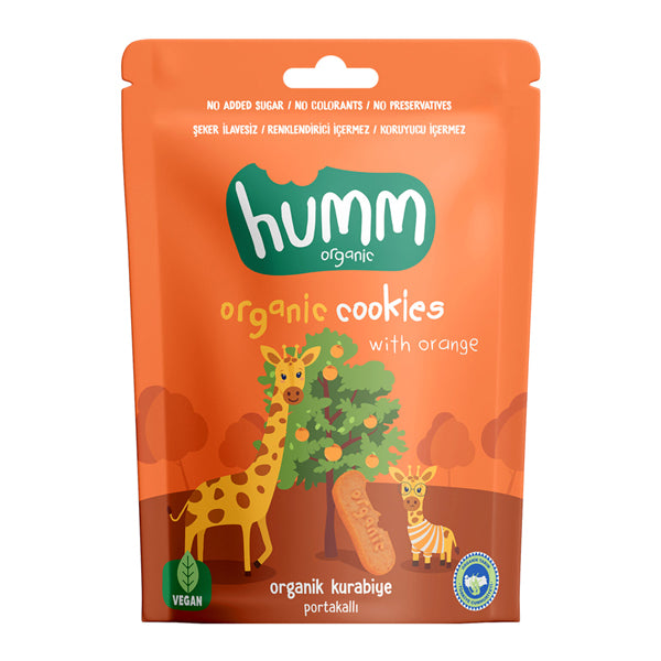 Humm Organic Cookies With Orange 55g