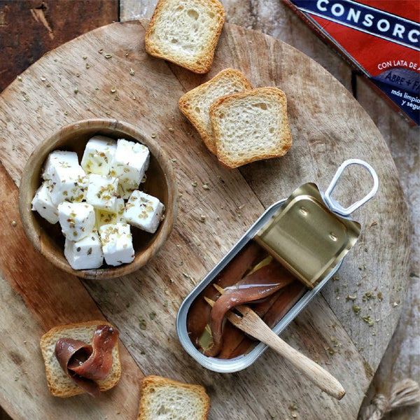 Consorcio Spanish Anchovy Fillets In Olive Oil 45g