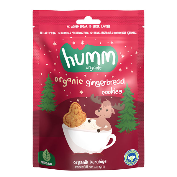 Humm Organic Gingerbread Cookies 55g