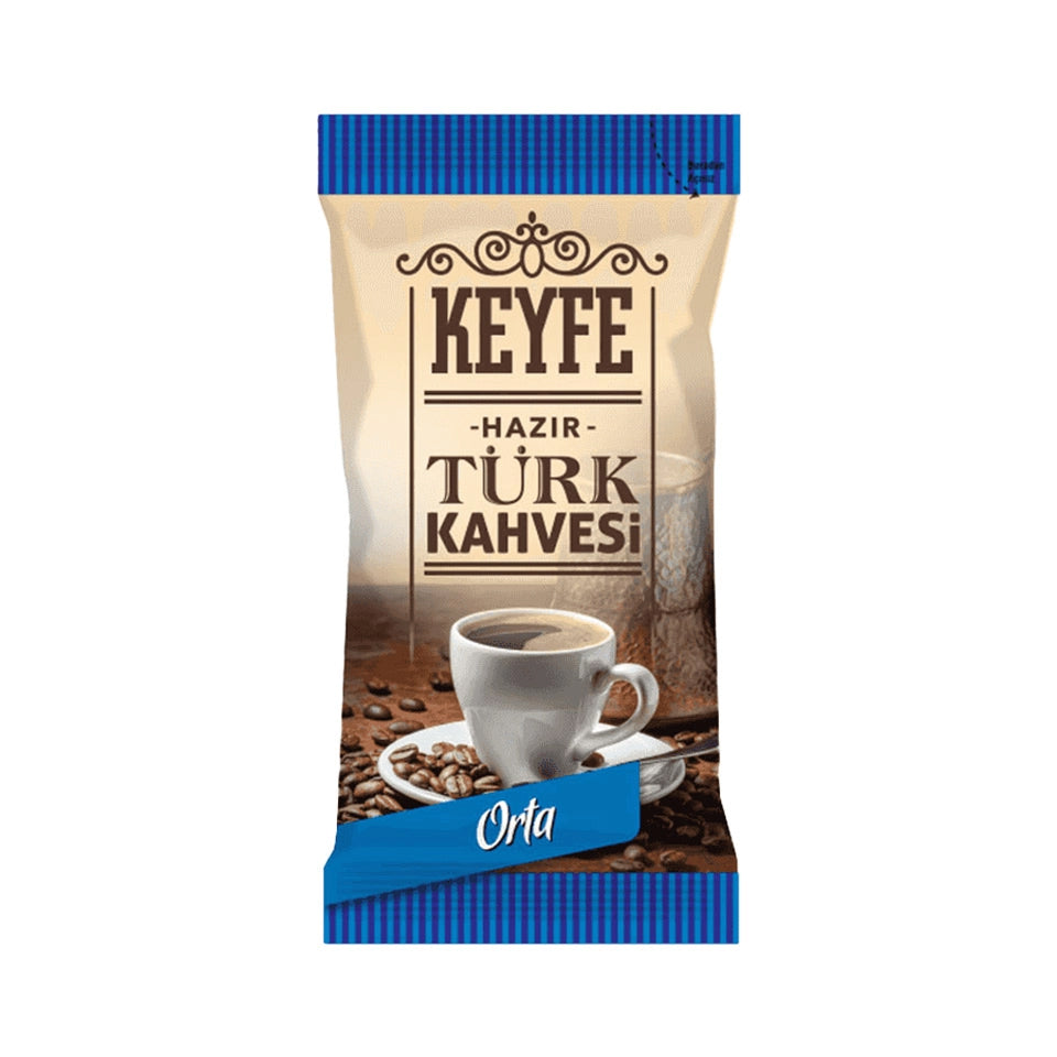 Keyfe Medium Instant Turkish Coffee 9g