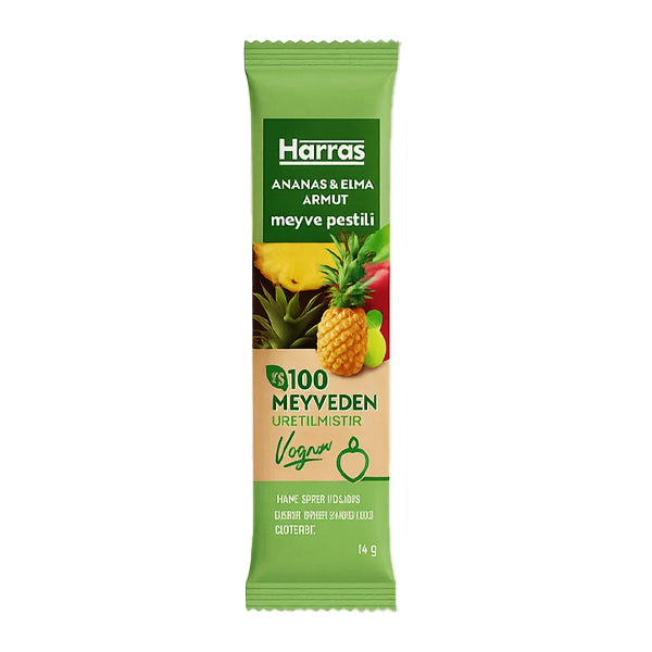 Harras Pineapple, Apple & Pear 100% Fruit Paste 14g