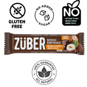 Zuber Fruit Bar Hazelnut & Chocolate 40g