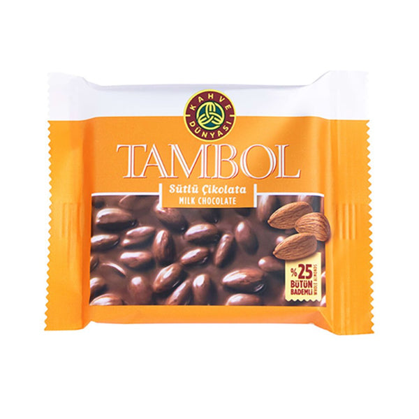 Kahve Dunyasi Almond Milk Chocolate Tablet 77g