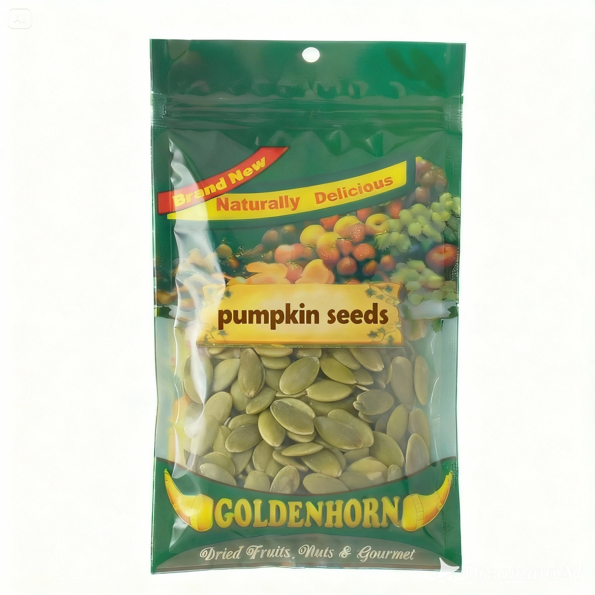 Golden Horn Pumpkin Seeds 150g