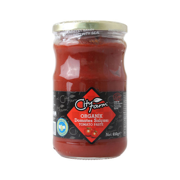 City Farm Organic Tomato Paste 650g