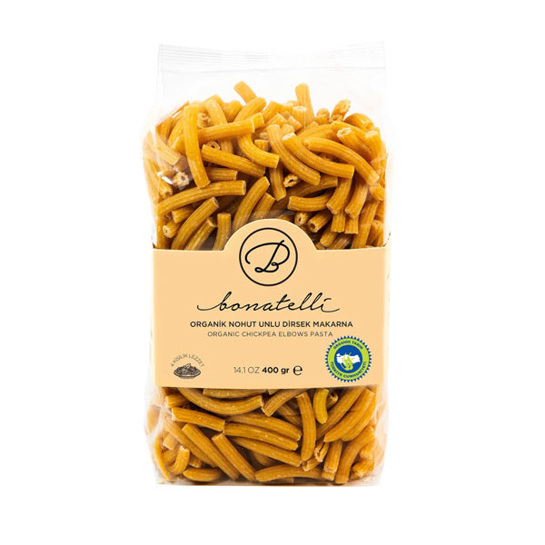 Bonatelli Organic Gluten-Free Chickpea Elbow Pasta 400g