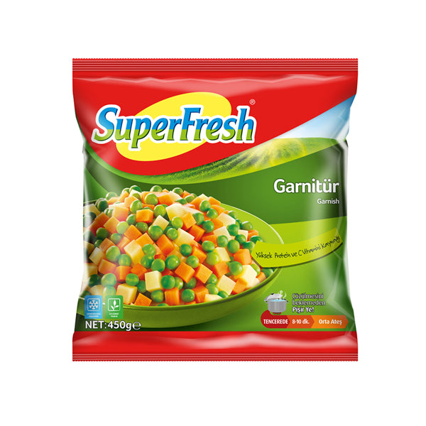 Superfresh Frozen Potato Garnish Mix (Garniture) 450g