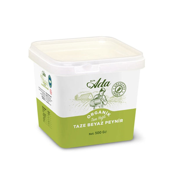 Elta Ada Organic Full Fat Fresh White Cheese 500g