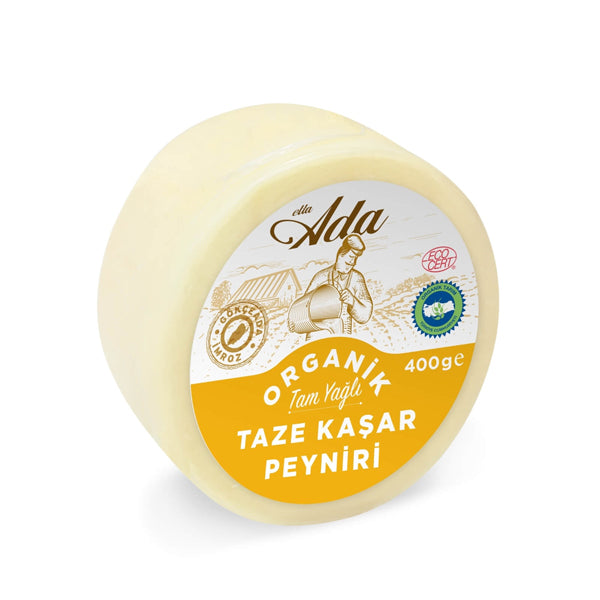 Elta Ada Organic Kashkaval Cheese (Taze Kasar) 400g