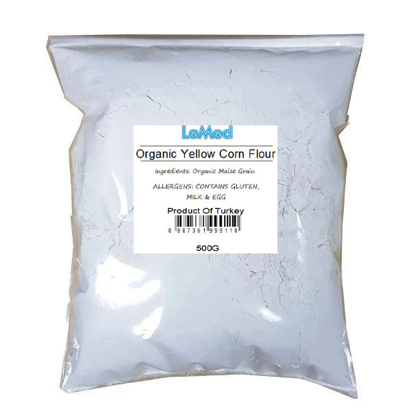 Organic Yellow Corn Flour 500g
