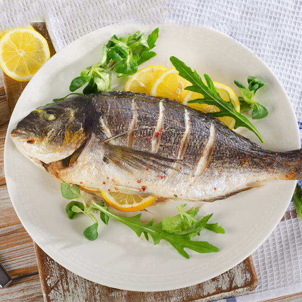 Frozen Mediterranean (Cipura) Seabream Whole Gutted