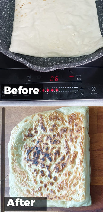 Frozen Turkish Flatbread With Spinach & Cheese (Gozleme) 2pcs 600g