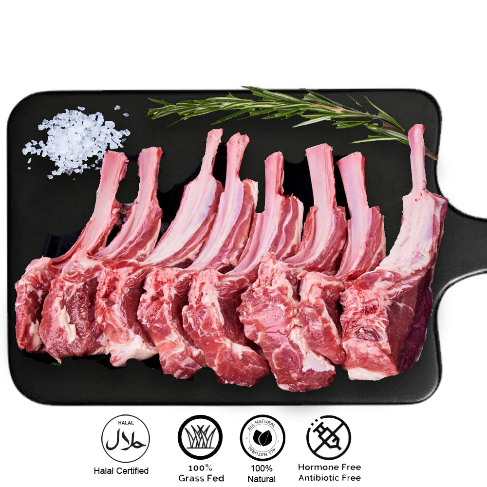 Frenched Lamb Rack Chop 500g - LeMed
