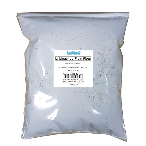 Flour Plain Unbleached 500g