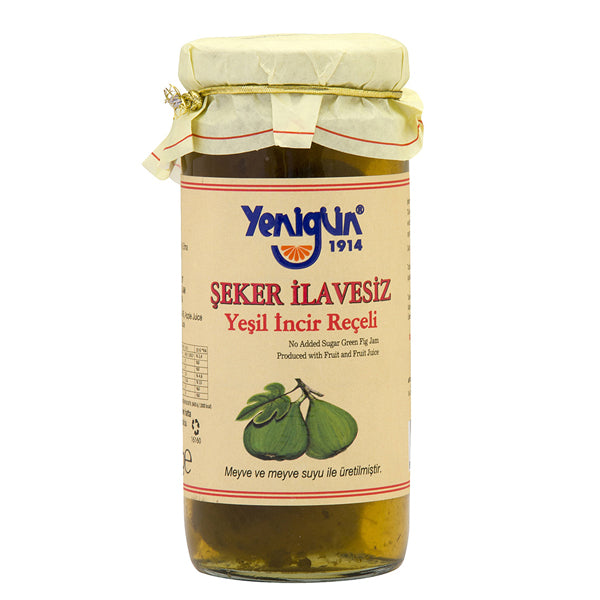Yenigun No Sugar Added Green Fig Jam 290g