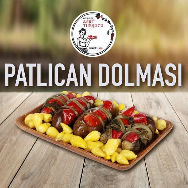 Asri Tursucu Natural Homemade Pickled Eggplants (Patlican) 1kg