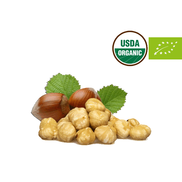 Organic Roasted Hazelnuts - LeMed