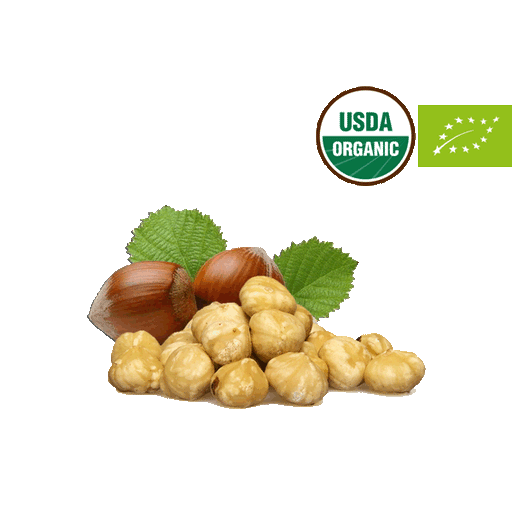 Organic Roasted Hazelnuts - LeMed